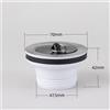 di scarico 70 mm per lavello cucina con design per semplice per prestazioni du