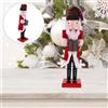 Schiaccianoci di Babbo Natale: 38 cm/14,93 pollici, decorazione natalizia in