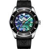 PHOIBOS Wave Master PY010ER Orologio Uomo Abalone Shell Diver 300m WR