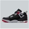 Jordan Spizike Low IN Nero e Rosso Tutte le Taglie Stock Limitato