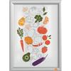 Nobo Essence Cornice Portaposter A3 a scatto antiriflesso | Snap frame, espositore per ufficio, scuola, hotel, reception, verticale o orizzontale, angoli 45° da 25 mm, a parete