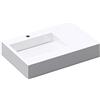 Mai & Mai Lavabo sospeso Col11, 75 x 50 x 13 cm, colore bianco
