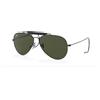 Ray-Ban Ray Ban 3030 Outdorsman I - 58 L9500 - Occhiali da Sole - Nero/Verde G15