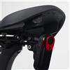 Staffa di montaggio posteriore bici per for garmin Varia RCT715 nero 7,3x5,5