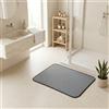 Tappetino Bagno Antiscivolo Assorbente 30x30x2cm Poliestere Peluche Asciu