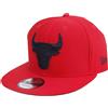 New Era Chicago Bulls Hex Tech Scarlet Snapback Cap 9fifty Esclusivo Limitata