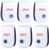 N nora twips Antizanzare Ultrasuoni 6 Pack, Repellente Anti Zanzare Ultrasuoni Interno Dispos