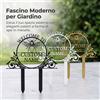 Paletto da Giardino Ape - Segnale Decorativo Esterno Minimalista