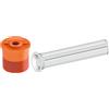 CLABER Testina per Irrigatore Pop-up 180° Art. 90056 Blister Acciaio Inox Acqua