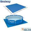 Bestway Telo Inferiore per Fondo Piscine Fuoriterra Tappeto Base Sotto Piscina 335x335cm