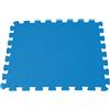 INTEX Piastrella Antiscivolo cm 50 x 50 x 1 Azzurra Polietilene Piscina Giardino