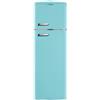 SEVERIN FRIGORIFERO DOPPIA PORTA SEVERIN AZZURRO RETRO' VINTAGE RKG8995 TIFFANY