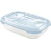 TONTARELLI CONTENITORE RETTANGOLARE IN PLASTICA 'FRIGO BOX' lt2 cm 26,4 x 18,5 x h 7,2 a...
