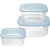 TONTARELLI CONTENITORE QUADRO IN PLASTICA SET 'FRIGO BOX' nuvola - TONTARELLI