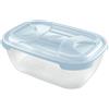 TONTARELLI CONTENITORE RETTANGOLARE IN PLASTICA 'FRIGO BOX' lt3 cm 26,4x18,5xh.10,2 acqu...