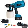 A.M.C. Verniciatore a Spruzzo a Batteria, Pistola per Verniciare Elettrica 42V