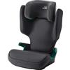 BRITAX RÖMER Seggiolino Auto ADVENTURE PLUS 2, Bambini da 100-150 cm (i-Size), da 3.5-12 anni, Midnight Grigio