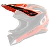 O'NEAL Visiera Casco Bambino 1SRS STREAM nera/rossa
