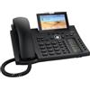 Snom D385N IP Telefono da Tavolo SIP per Casa e Ufficio - Telefoni Ricondizionati, Telefono Fisso Casa, Centralino Telefonico con Display TFT 4,3, Tasti Programmabili, Cuffie, Segreteria Telefonica
