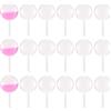 Per 200 x Siringhe per Cupcake 4ml Forma Rotonda Trasparente