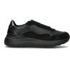 Geox Sneakers Donna Nero Pelle Naturale, Pu D65YNA-05422-C9999-C9999-A136848