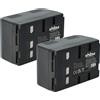 vhbw 2x Batteria per Philips M-640 M-660 M-670v 4000mAh