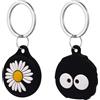 AXFEE 2 Pezzi Airtags in Silicone Lavabile Porta Air Tag per GSP Apple Airtag