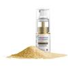 Sugarflair Colours Sugarflair Pump Spray Glitter Puff Dust Light Gold, Oro Chiaro - Colorante Alimentare per Torte, Cupcake, Decorazioni - Polvere Spray senza Alcol - 10g