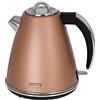 CAMRY CR 1292 - Bollitore in acciaio inox, 1,5 l, 2200 W, teiera con comoda maniglia e coperchio, indicatore di livello dell'acqua, spegnimento automatico m
