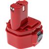 EXTENSILO Batteria sostituisce Makita 1234, 1233, 1250, 1235, 1235F, 1222, 1220 3,3Ah 12V