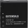 EXTENSILO Batteria per Lidl / Silvercrest SCAW 5.00B2 1200mAh 3,7V