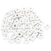 others 50pcs M3 5.4 x 5.4 x 2mm acciaio inox Quadrato macchina vite fissaggio dadi