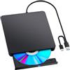 Colexy Blu-Ray CD DVD Drive Esterno, Blu-Ray Masterizzatore Writer, USB 3.0 Type