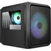Itek Case QBO 8 EVO - Micro ATX, USB3, 200+120mm ARGB fan, Card Reader, 3x paret