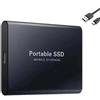 SSD Portatile Hard disk 16TB disco rigido esterno USB 3.1 Tipo-C nero