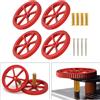 Set dadi di livellamento in metallo per for stampante 3D per for ender 3 con