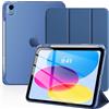 Cover Custodia per Ipad A16 11"/10 Gen 10,9", Grigio Blu | Portapenne, Supporto,