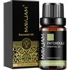 MAYJAM Olio Essenziale Puro 10ml Patchouli per Aromaterapia e Diffusore