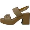 REPO Sandali con tacco REPO 57273-E5 BEIGE donna