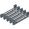 vhbw 5 nastro inchiostrato per MAX Electronics RE 4100 RE 4100-10 RE 4100-6 nero