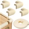 XI2411GYtietiao17 Strisce paracolpo da 2 metri e 4 pezzi di angoli paracolpo a forma di L,