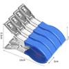 Clip copri piscina acciaio 13 cm 14 cm per binari rigidi fino a 7 cm di spe