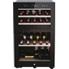 Haier Wine Bank 50 Serie 7 Cantinetta Vino Doppia Temperatura 42 Bottiglie Vetro