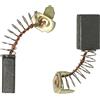 vhbw 2 Spazzole carbone per Makita 9045 N GA 5000 LS 0810 9741 9207SPC 9207 SPB S0810