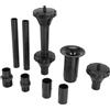 No 1X(9PZ Kit Ugelli per Fontane Testine per Ugelli per Fontane per Piscine Ad8325
