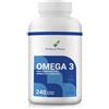 Omega 3 2000 mg 240 capsule Alta concentrazione di 660 mg di EPA e 440 mg di DHA