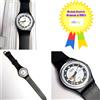 Swatch Gent Black Divers Variante GB704 1984 NOS Vintage Orologio da polso uomo