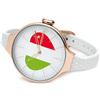 Hoops Orologio Donna HOOPS CHERIE L ITALY Regular Rosè Silicone Bianco Cuore Italia
