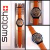 Swatch Chrono NOS Classic Brown SCB101 1990 Vintage Orologio da polso Uomo Crono