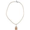 Alviero Martini Collana Donna ALVIERO MARTINI 1a CLASSE JPCM500/53 Laccio Ciondolo Otto Numero